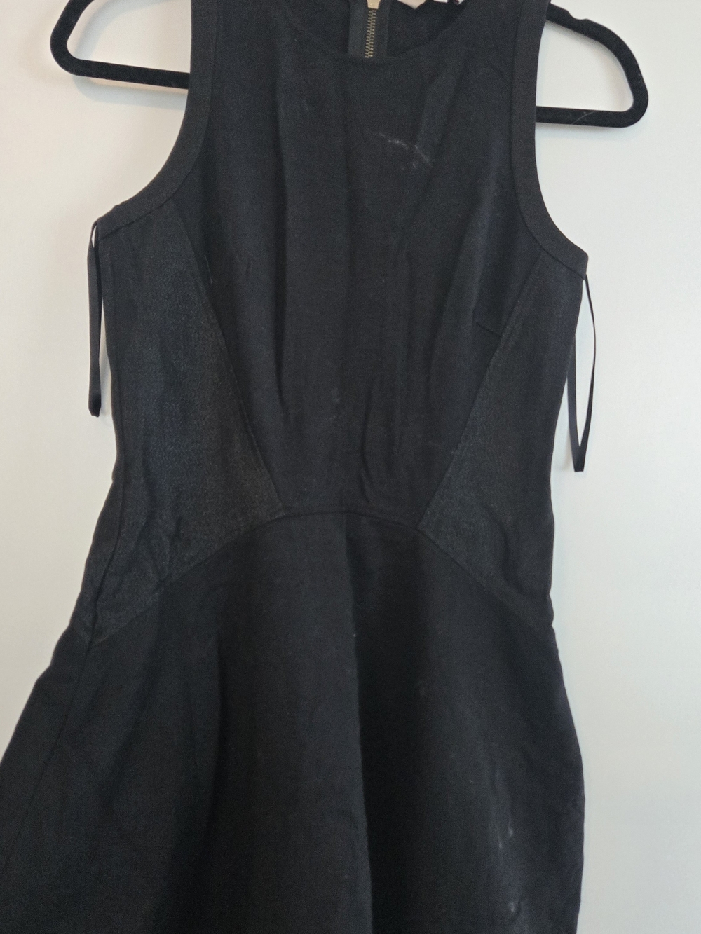 Ted Baker Black Sleeveless Mini Dress